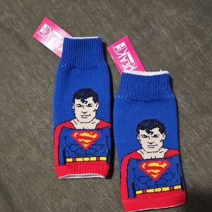 DC Comics Blue and Red Socks